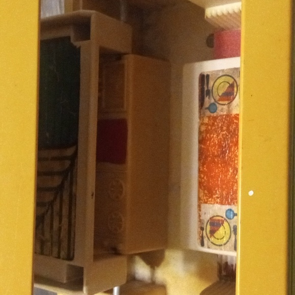 Vintage Tonka Green Van and Pop Up Camper Made In USA 1970s - Picture 13 of 16